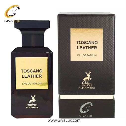  ادو پرفیوم  مردانه الحمبرا اورجینال مدل Alhambra Toscano Leather | توسکانو لدر رایحه مشابه تام فورد توسکان لدر حجم  80 میل
